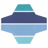 Blauwe strepen voetbal (Enkel)