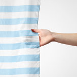 Blauwe strepen, witte strepen, gestreept patroon sjaal<br><div class="desc">Elegante,  stijlvolle en geavanceerde strepen in blauwe en witte kleur. Moderne en trendy cadeau,  perfect voor de stripesliefhebber in je leven.</div>