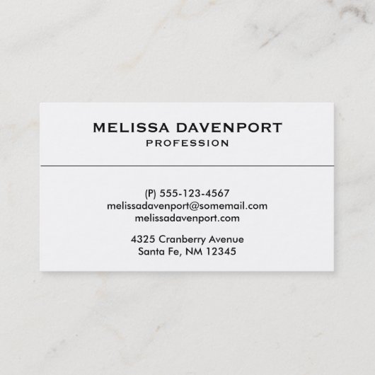 Blauwe strepes Grunge Textuur Visitekaartje (Achterkant)