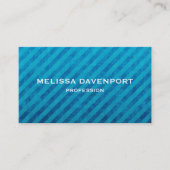 Blauwe strepes Grunge Textuur Visitekaartje (Voorkant)