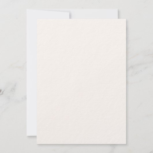 Blauwe strik crème beige elegant Sweet 16 luxe Kaart (Achterkant)