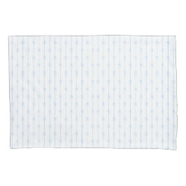 Blauwe Strikken en Strepen Pillowcase Kussensloop