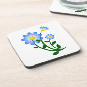 BLAUWE STROMEN DRANKJES ONDERZETTER (Linkerzijde)