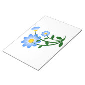 BLAUWE STROMEN NOTITIEBLOK (Schuin)