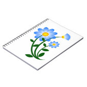BLAUWE STROMEN NOTITIEBOEK (Linkerzijde)