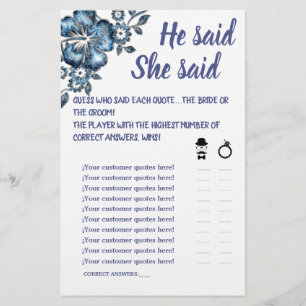 BLAUWE STROOM HIJ ZEI DAT ZE KAMERKAART HEEFT GEZE FLYER