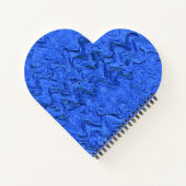 BLAUWE STROOMWATER NOTITIEBOEK (Achterkant)