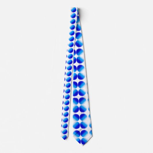 Blauwe stropdas (Achterkant)