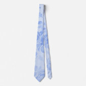 Blauwe Stropdas van Floral Toile (Voorkant)