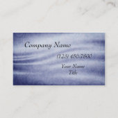 Blauwe  structuurstructuur visitekaartje (Voorkant)