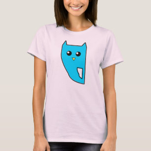 Blauwe struik t-shirt