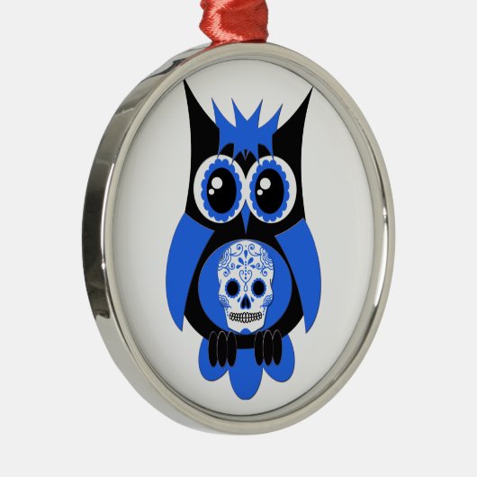 Blauwe Suiker Ornament (Rechts)