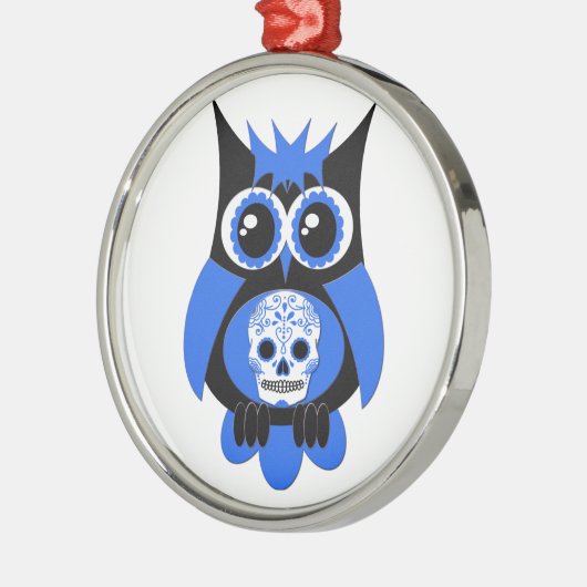 Blauwe Suiker Ornament (Links)