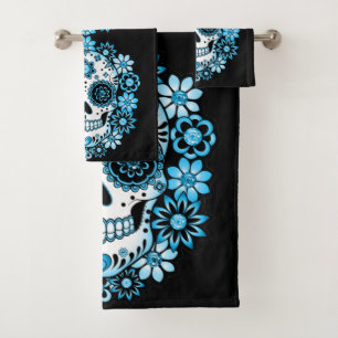 Blauwe Suikerhuid Bad Handdoek