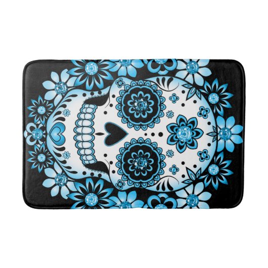 Blauwe Suikerhuid Badmat (Voorkant)
