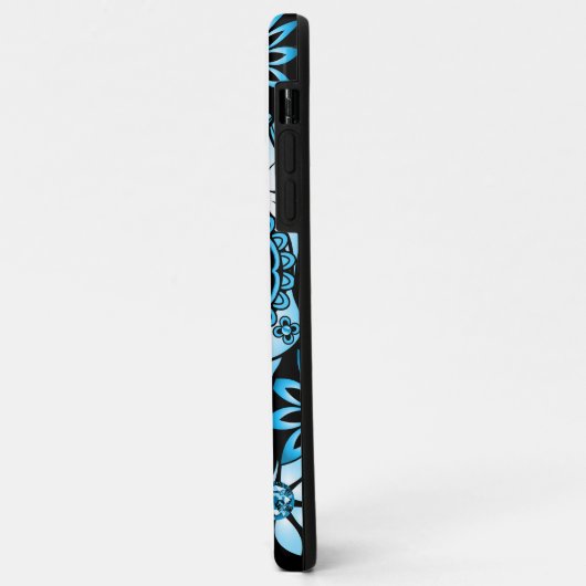 Blauwe Suikerhuid Case-Mate iPhone Case (Achterkant/links)