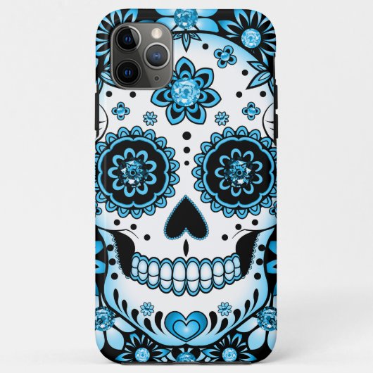 Blauwe Suikerhuid Case-Mate iPhone Case (Achterkant)