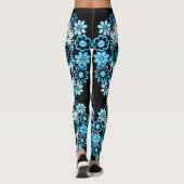 Blauwe Suikerhuid Leggings (Achterkant)