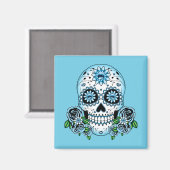 Blauwe Suikerhuid Magneet (Voorkant / Achterkant)