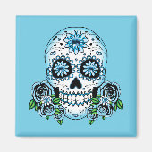 Blauwe Suikerhuid Magneet (Voorkant)