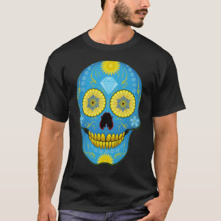 Blauwe Suikerhuid T-shirt