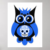 Blauwe suikerriet Poster (Voorkant)