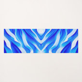 BLAUWE SUPERGOLVEN YOGAMAT (Achterkant (horizontaal))