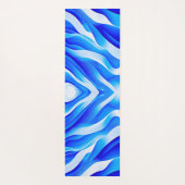 BLAUWE SUPERGOLVEN YOGAMAT (Achterkant)