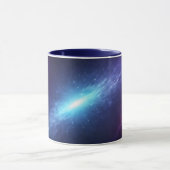 Blauwe Supernova Buitenruimte Nevel Astronomie Mok (Midden)