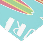 Blauwe Surfboard Tafelloper (Hoek)