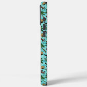 Blauwe Surfer iPhone / iPad hoesje (Achterkant / Links)