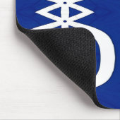 BLAUWE SYMMETRIE MUISMAT (Hoek)