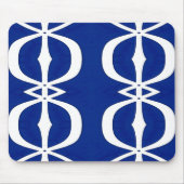 BLAUWE SYMMETRIE MUISMAT (Voorkant)