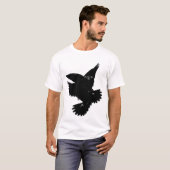 Blauwe T-shirt Jean Marie Moyer (Voorkant volledig)