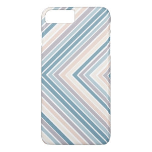 Blauwe taanstrepen Case-Mate iPhone case