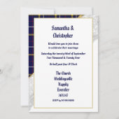 Blauwe taarstaartschildpad, uitnodiging voor een f (Voorkant)