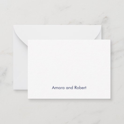 Blauwe talavera dank u notitiekaartje (Achterkant)