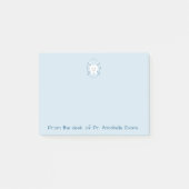 Blauwe tand post-it® notes (Voorkant)