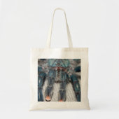 blauwe tarantula tote bag (Voorkant)