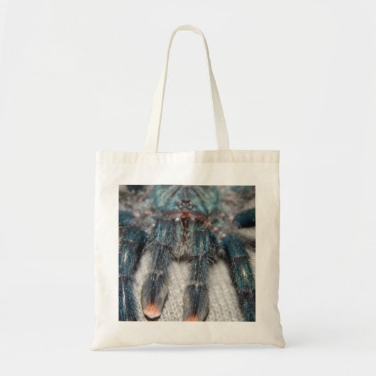 blauwe tarantula tote bag (Voorkant)