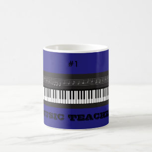 BLAUWE TEACHERAPPARATUUR PIANO MUSIC MORPHING MOK
