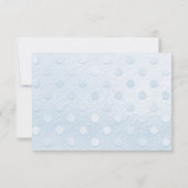 Blauwe Teddybeer in mand bedankkaart (Achterkant)