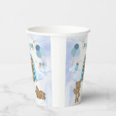 Blauwe Teddyshower Bekers voor Baby (Rechts)