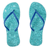 Blauwe Teenslippers (Voetbed)