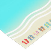 Blauwe Teenslippers zomervakantie Korte Tafelloper (Hoek)