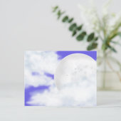 Blauwe tegel briefkaart (Staand voorkant)