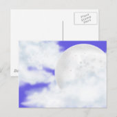 Blauwe tegel briefkaart (Voorkant / Achterkant)