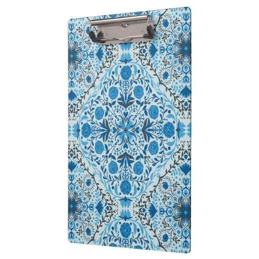 Blauwe tegel klembord (Links)