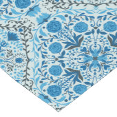 Blauwe tegel korte tafelloper (Hoek)