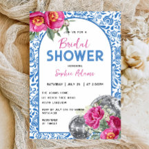 Blauwe Tegel Mamma Mia Dancing Queen Vrijgezellenf